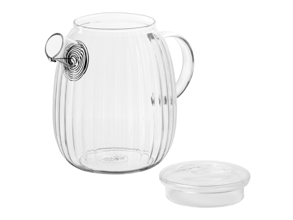 Стеклянный заварочный чайник с гранями Prism-3