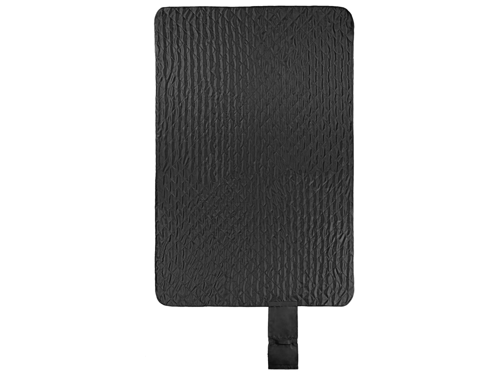 Стеганый плед для пикника Garment, черный-1