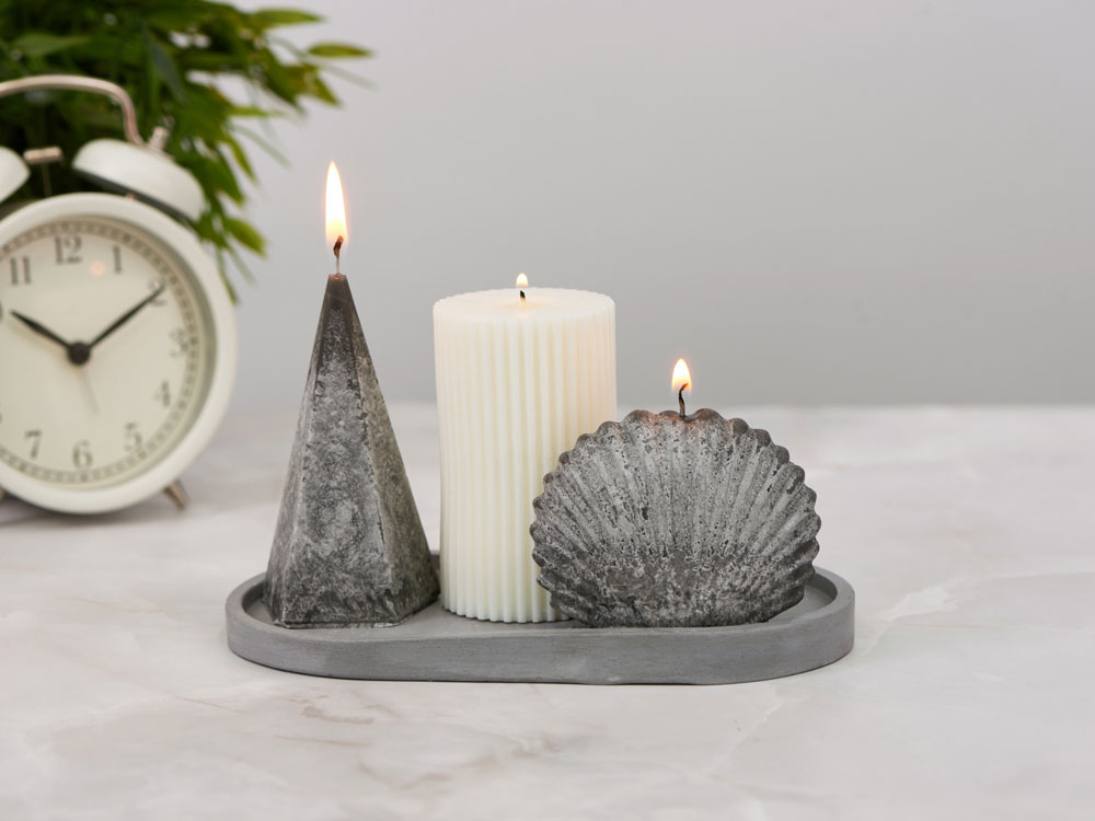 Набор свечей на подставке Posh-10