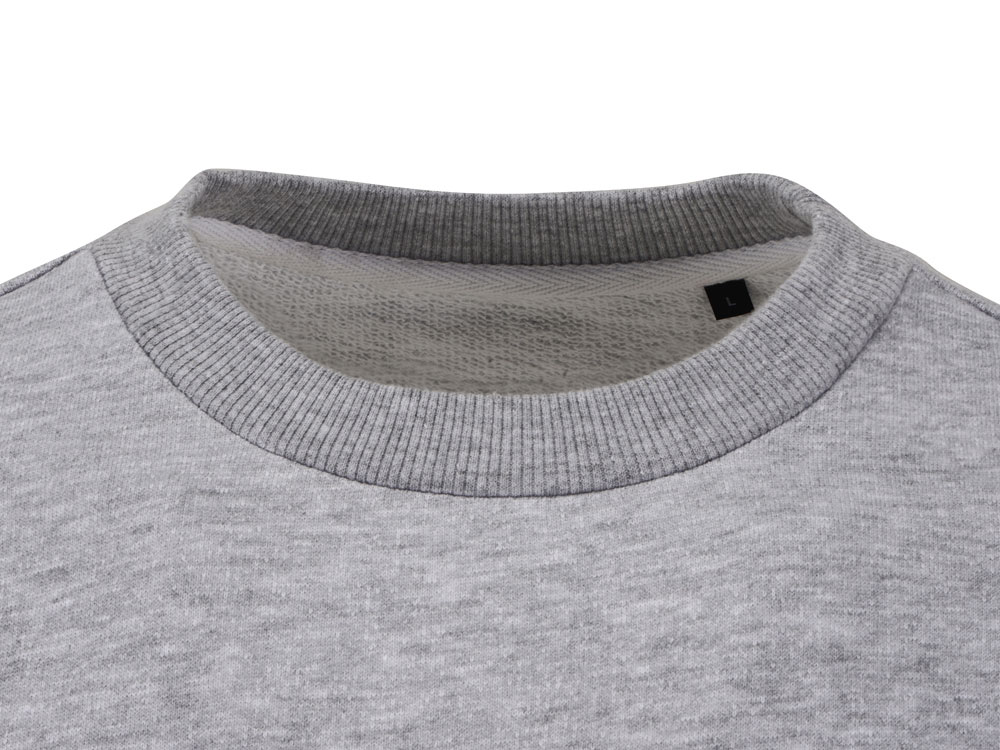 Свитшот Monaco унисекс, серый меланж-10