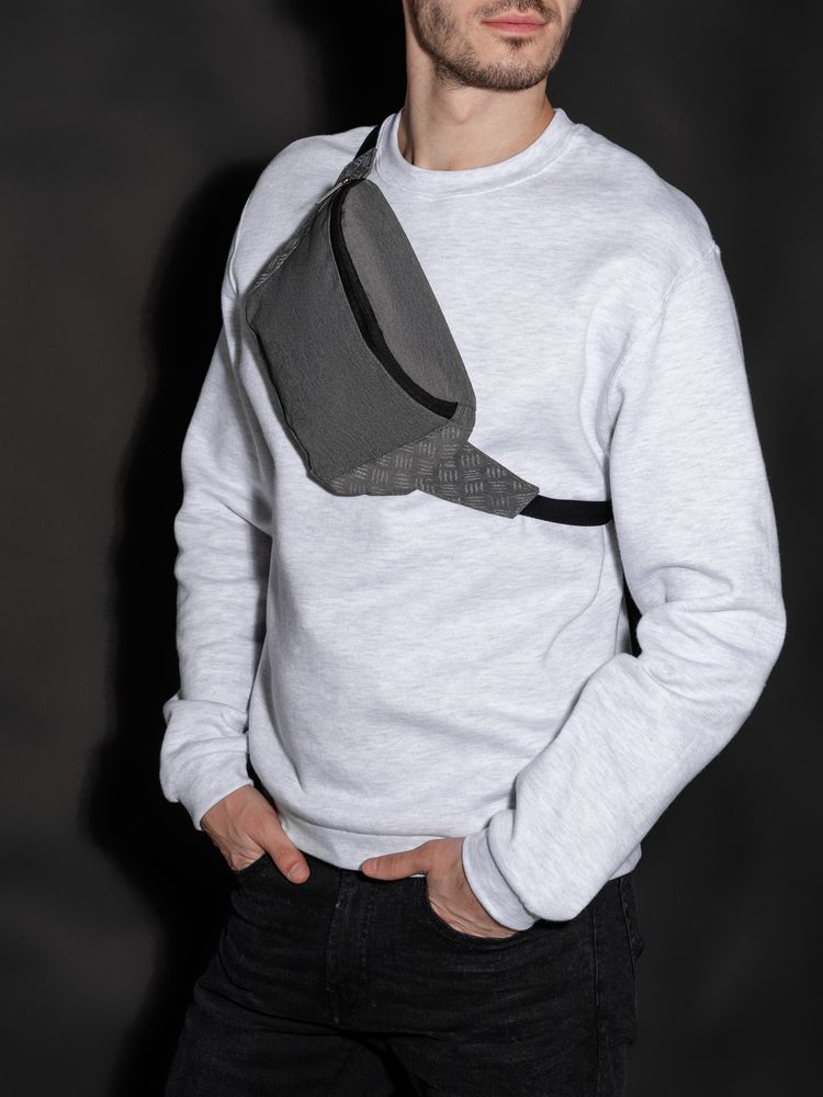 Поясная сумка со светоотражающим паттерном Hard Work Reflective-12