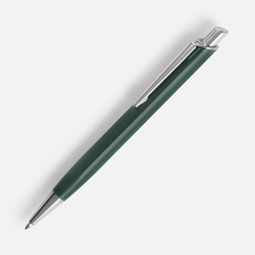 Ручка шариковая Konvent, матовая, зеленая-1