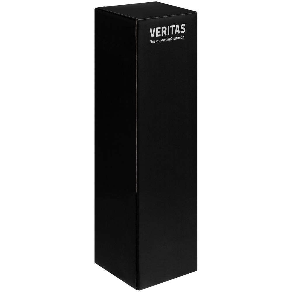 Электрический штопор с ножом для фольги Veritas, серебристый-5