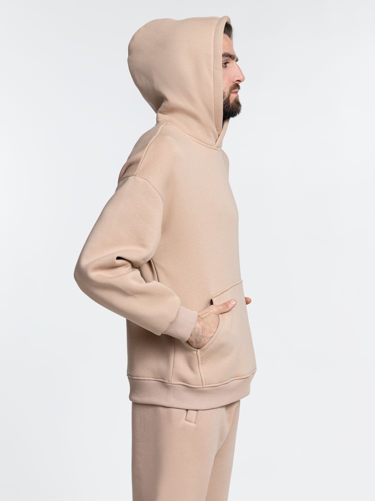 Худи Kulonga Oversize, бежевое-10
