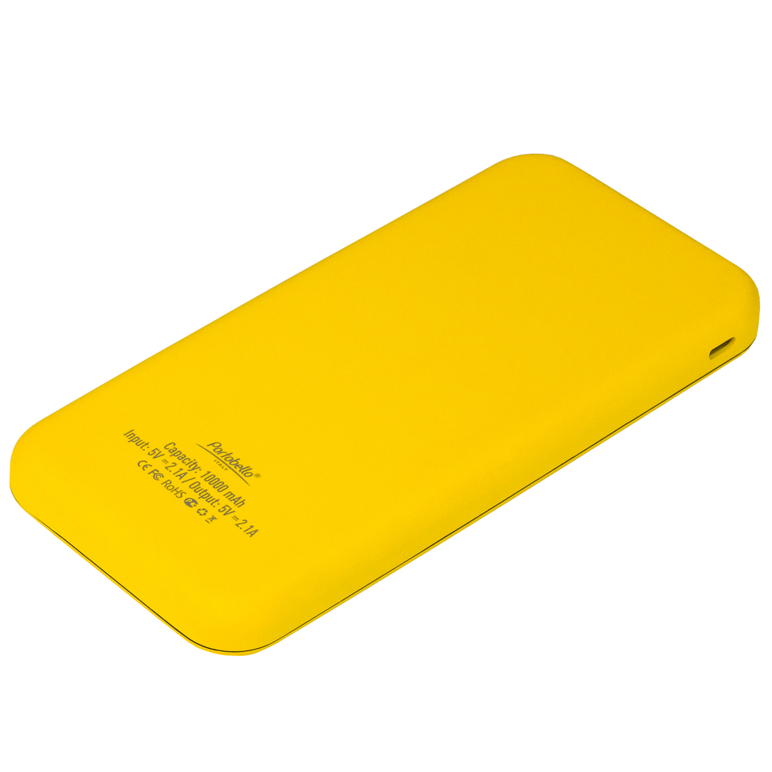 Внешний аккумулятор с подсветкой Люче (Luce) Lemoni 10000 mAh, желтый-7