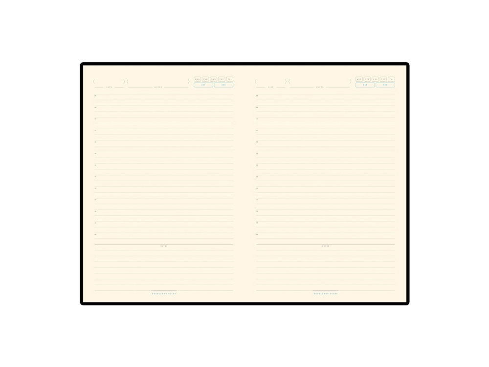 Ежедневник А5 недатированный Bridge, синий ультра/серебристый-1