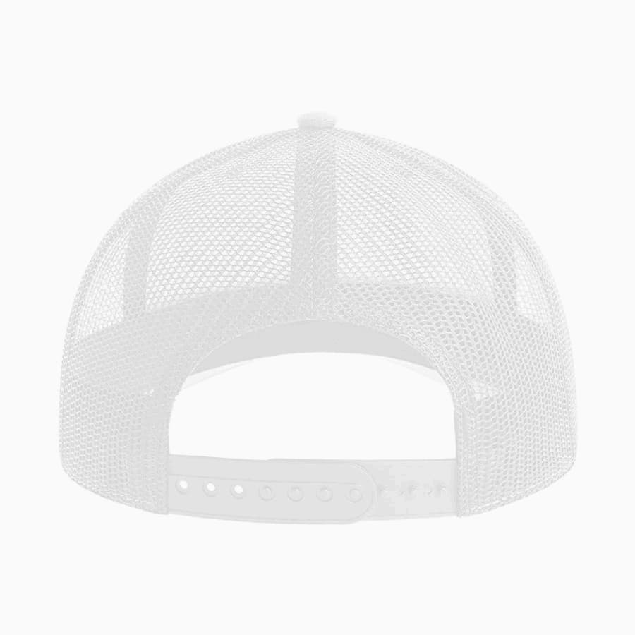 Бейсболка BRYCE, 6 клиньев, пластиковая застежка, переработанный полиэстер, белый-4