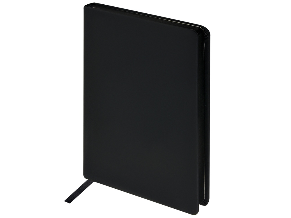 Ежедневник А5 Megapolis Color soft-touch, черный-2