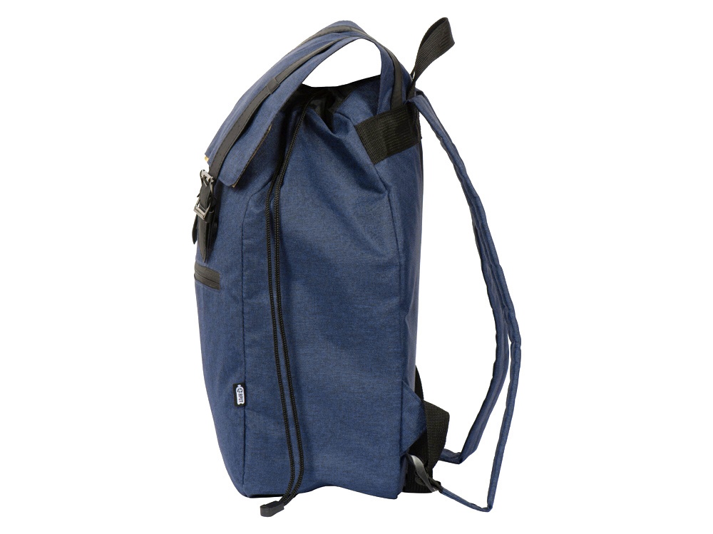 Рюкзак Hello из переработанного пластика, синий-4