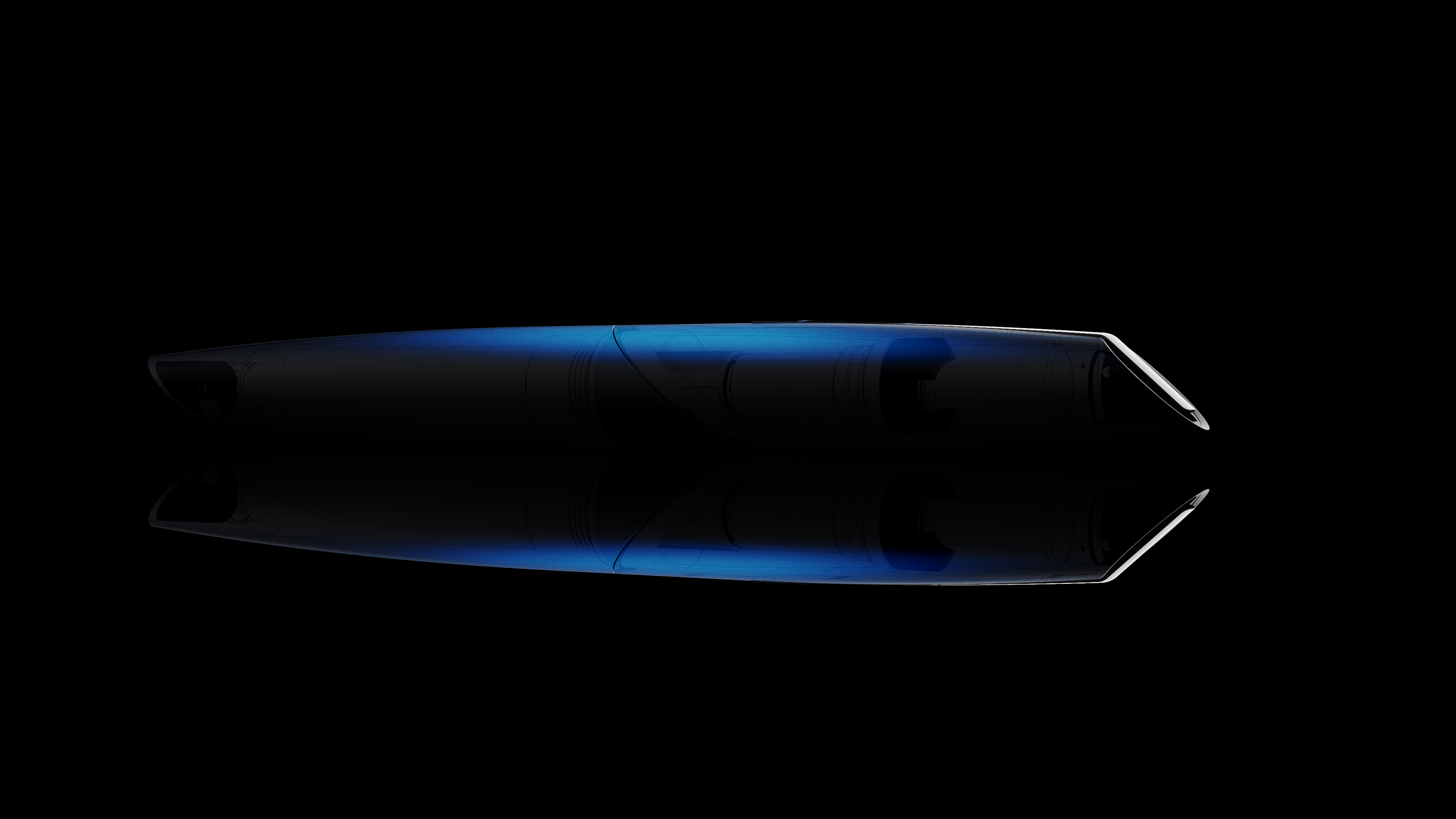 Перьевая ручка Pininfarina PF Two BLACK-25