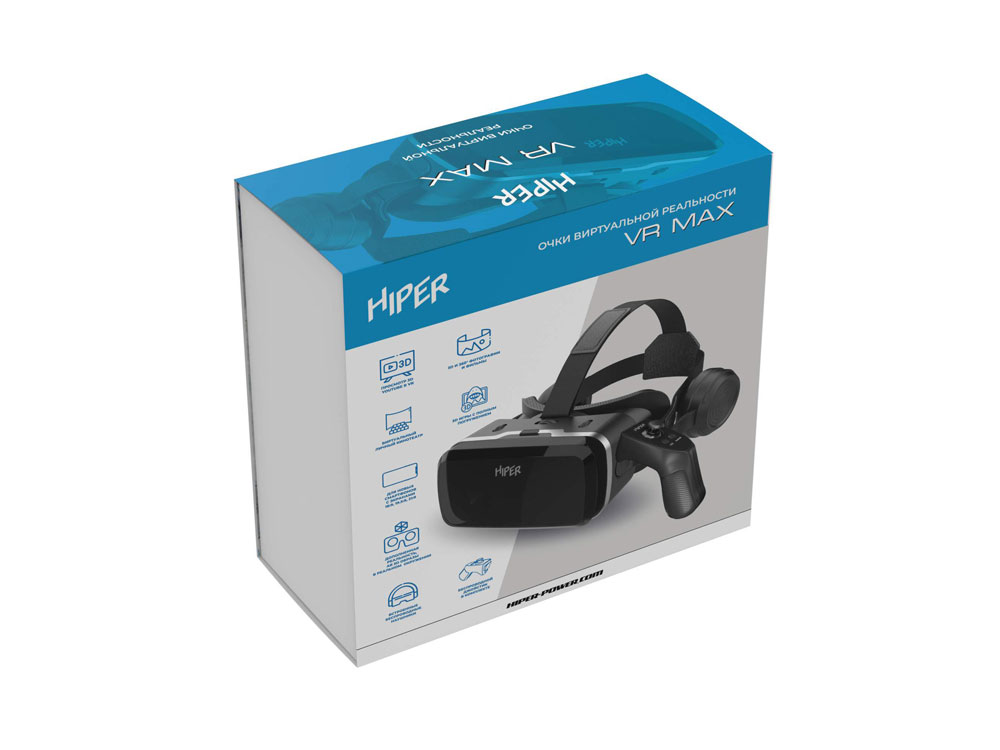 Очки виртуальной реальности HIPER VR MAX-4