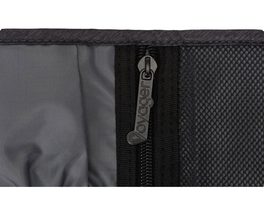 Органайзер District для электроники на резинке, темно-серый-6