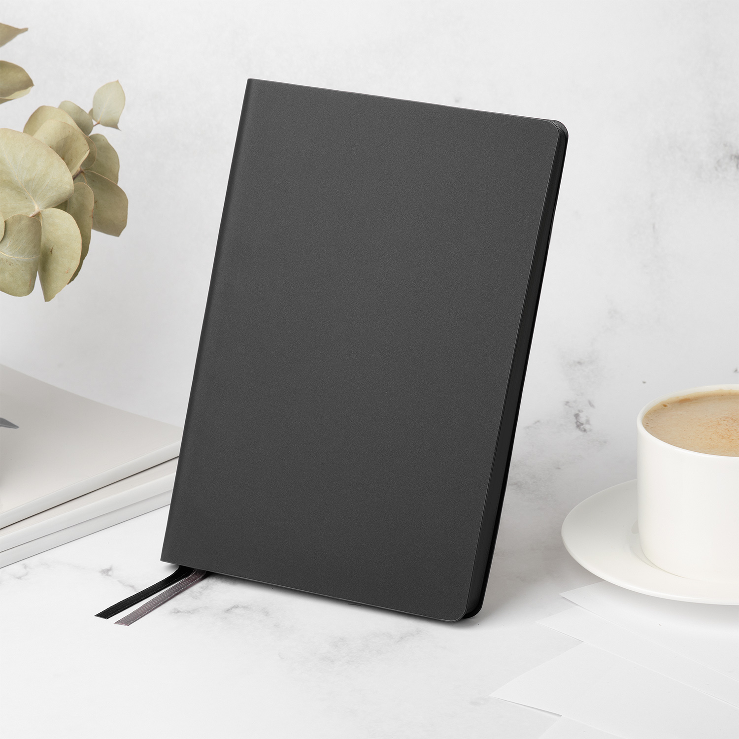 Ежедневник Moon river недатированный, черный-12