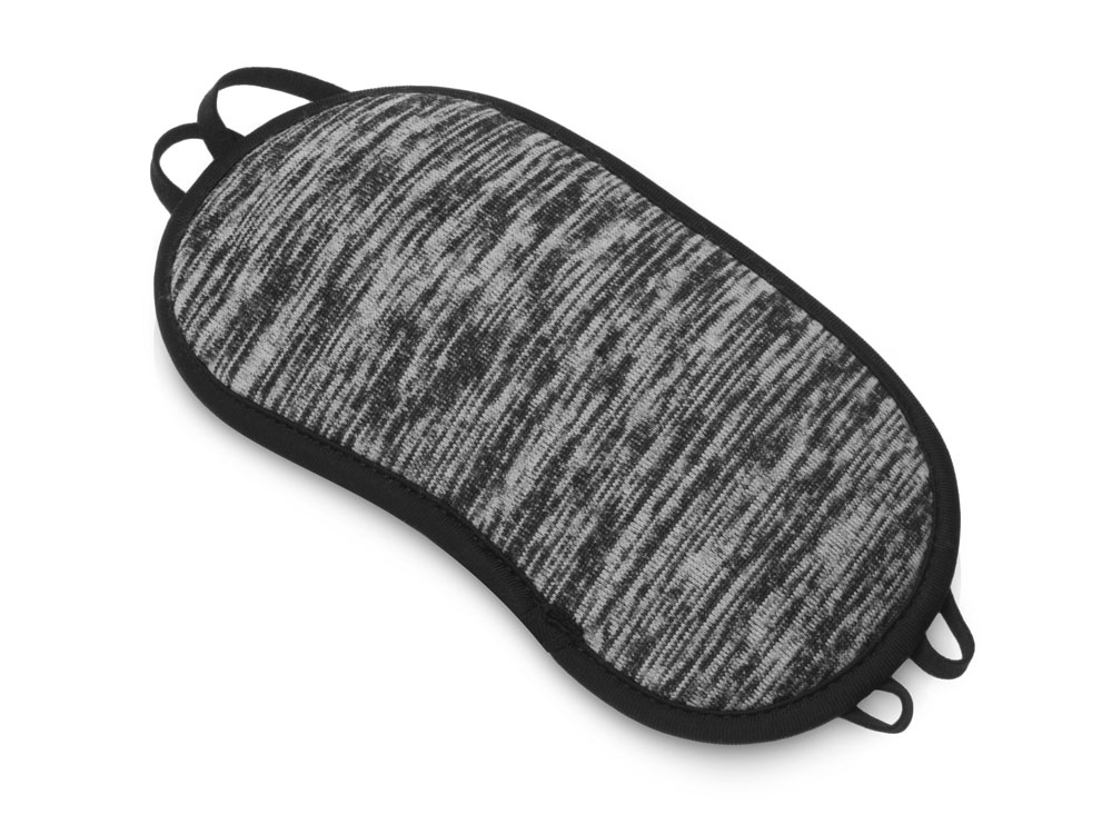 Набор для путешествия Comfort с пледом и маской, серый-6