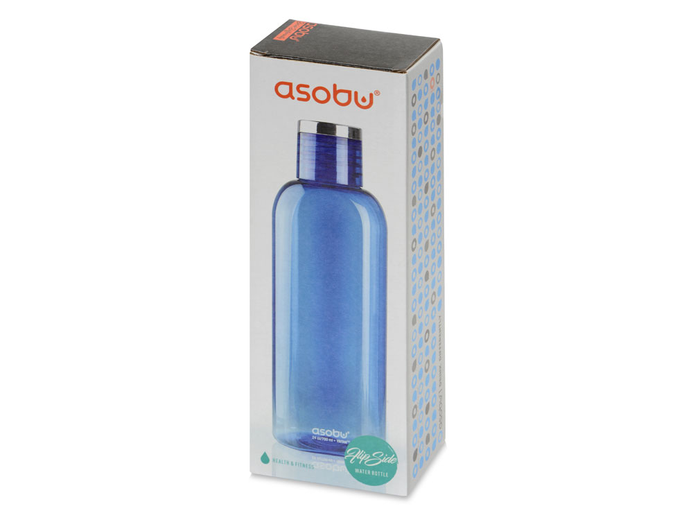 Бутылка для воды FLIP SIDE, 700 мл, голубой-5