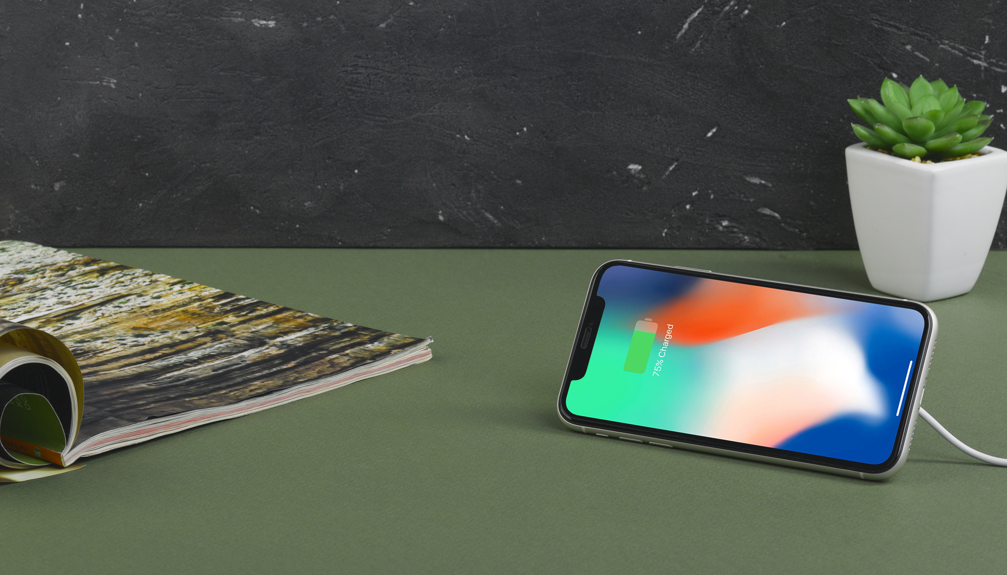 Настольное беспроводное зарядное устройство-подставка "Satellite"-6