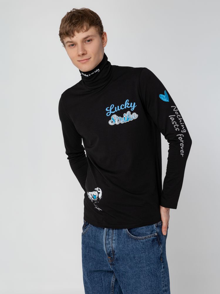 Водолазка Urban, черная-6