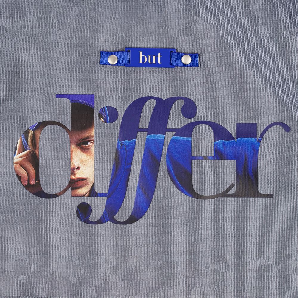 Рюкзак B3, серый с серыми лямками-4