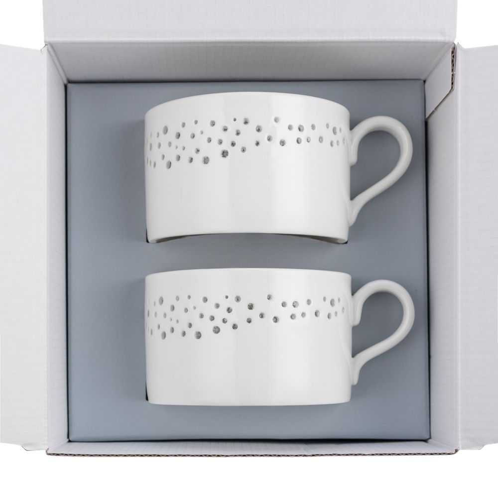 Набор Coralli Luziano на 2 персоны, белый-2