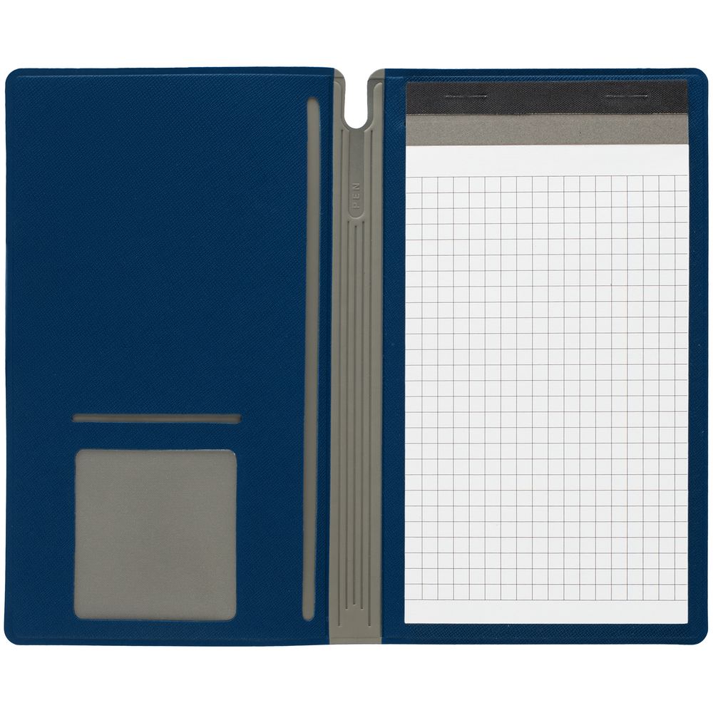 Блокнот Dual, синий-2