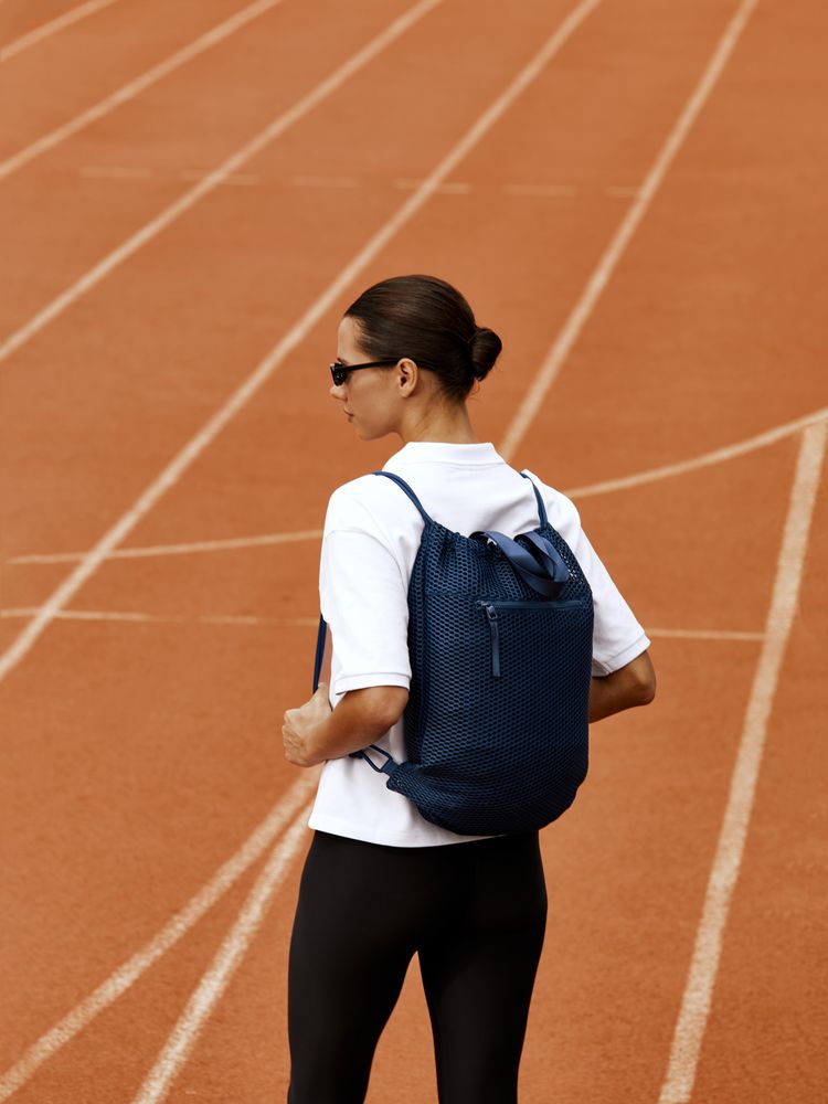 Рюкзак-мешок Verkko, темно-синий-3