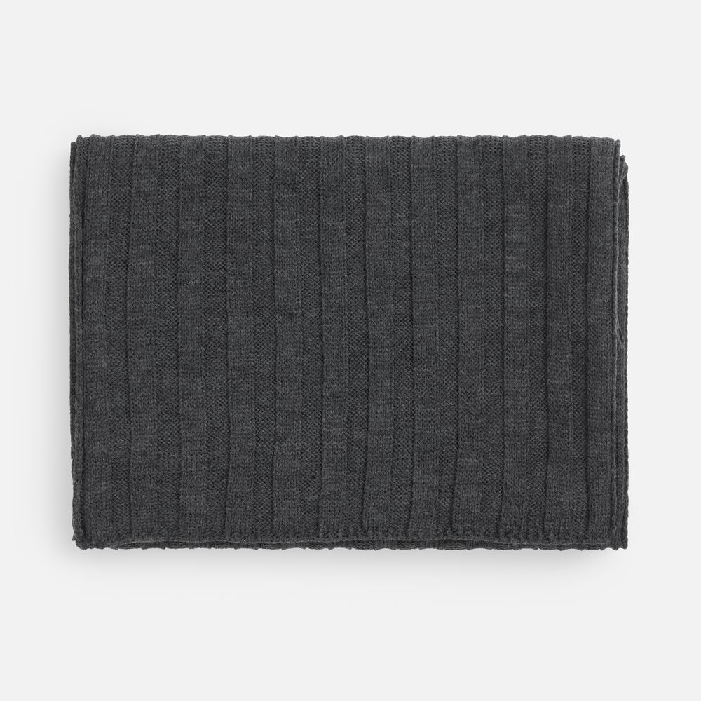 Шарф Metelitsa, темно-серый меланж-1