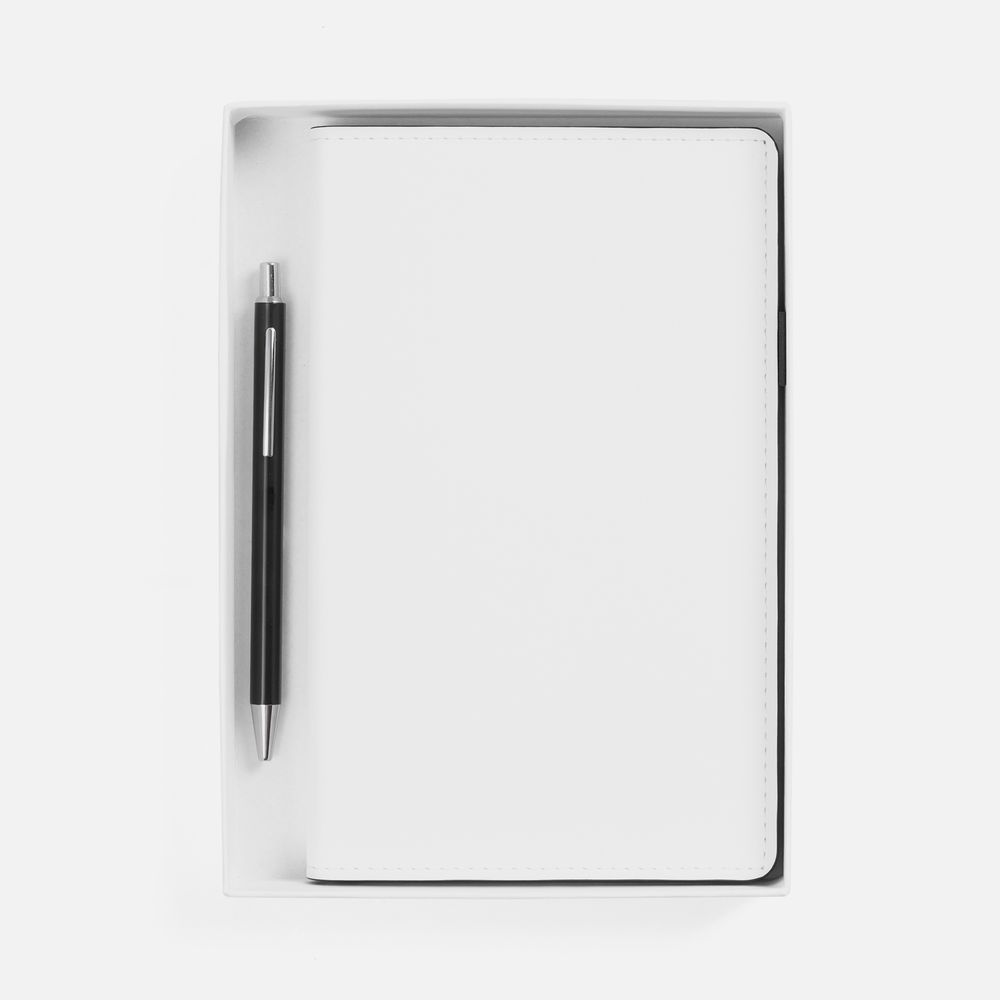 Набор White Shall, бело-черный-2