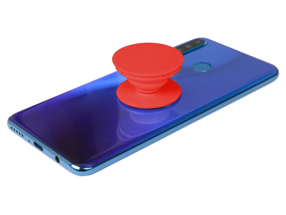 Держатель для телефона Pop Stand, красный-4