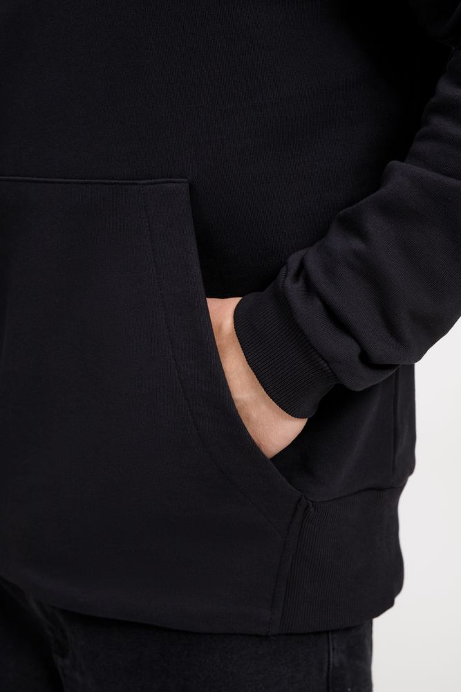 Худи оверсайз унисекс Kosmos, черное-4