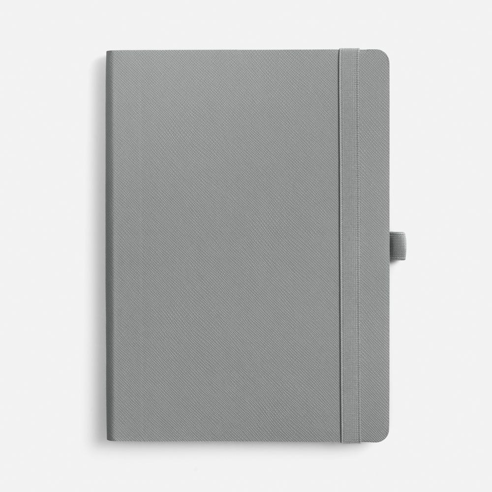 Ежедневник Peel Flex, недатированный, серый-0