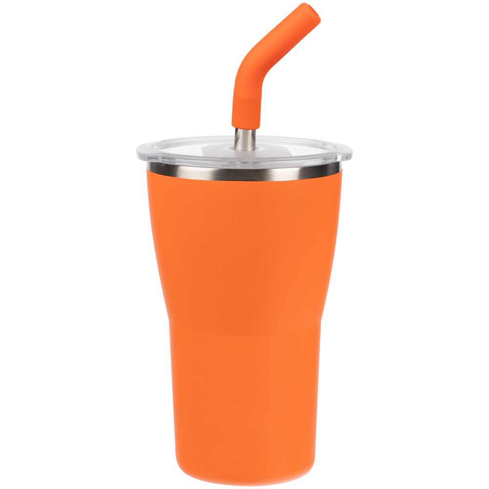 Термостакан Sapporo без логотипа, оранжевый-2