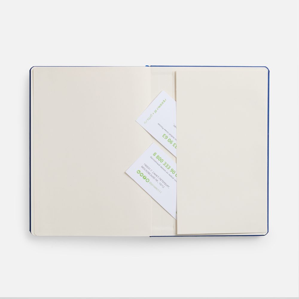 Ежедневник Urban Hard, недатированный, ярко-синий-3