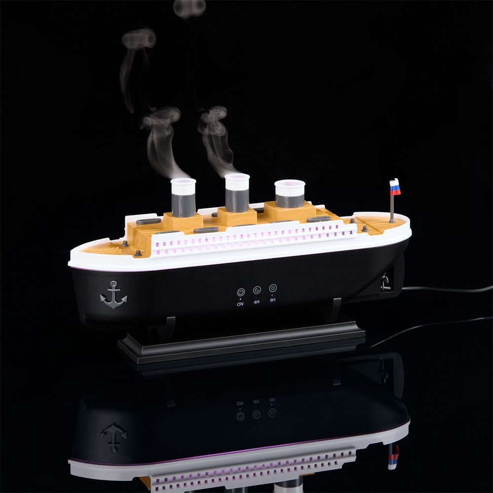 Увлажнитель-ароматизатор Steam Stream, черный-6