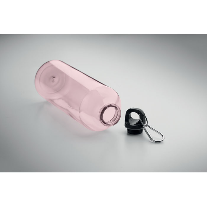 Бутылка для воды 750 мл, прозрачно-розовый-3