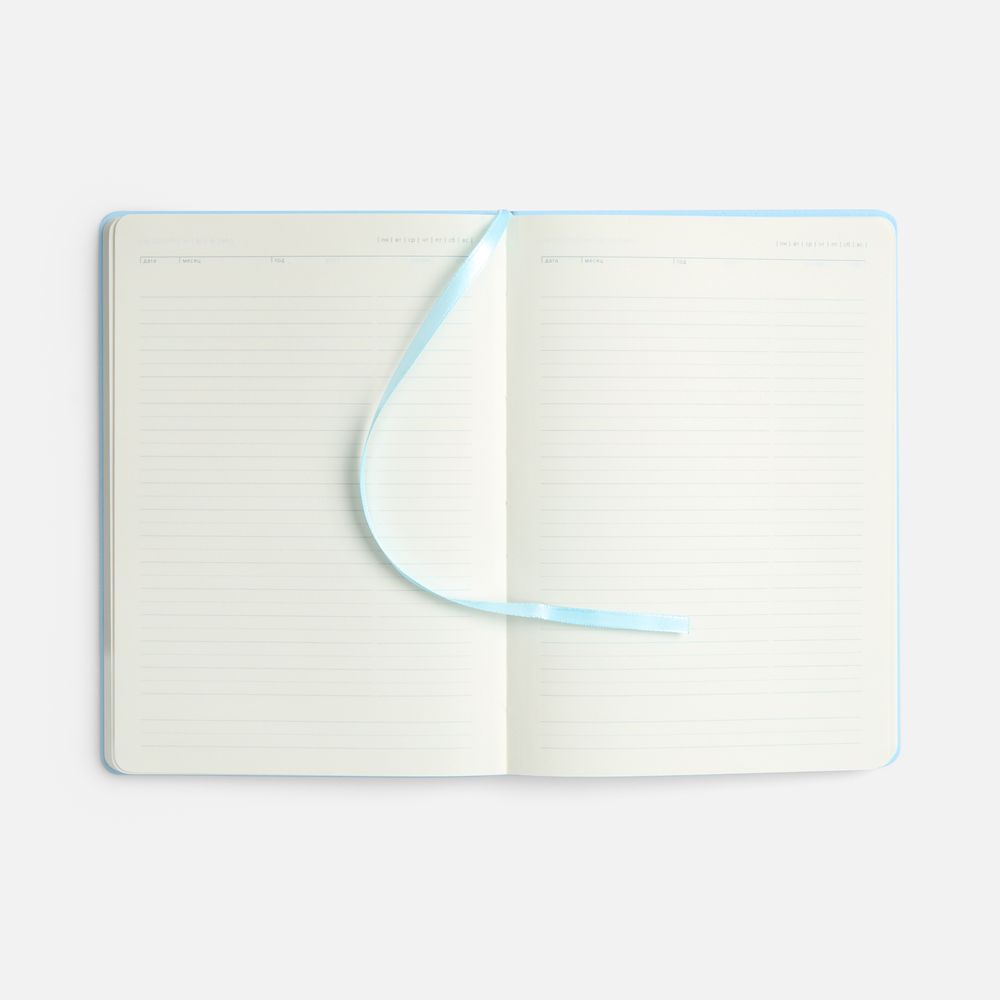 Ежедневник Vale New, недатированный, голубой-2