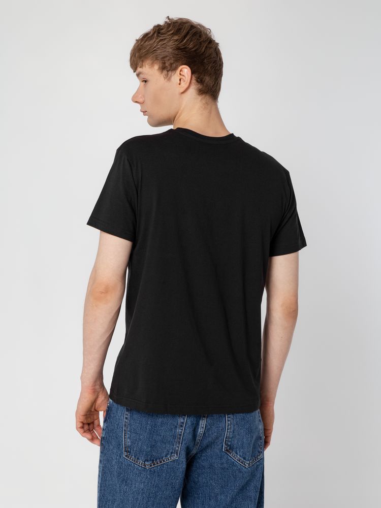 Футболка унисекс T-Bolka 160, черная-3