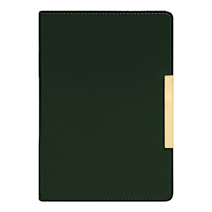 Ежедневник City Moderna Pristine А5, Зеленый/золотой-1