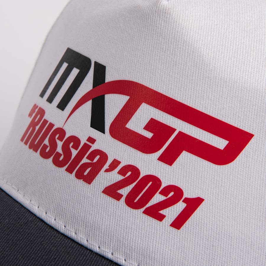 Бейсболка START FIVE, 5 клиньев, застежка на липучке, белый, синий-6