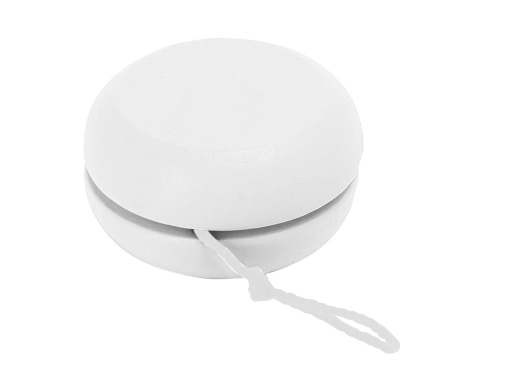 Деревянное йо-йо ROSKO с белым шнуром длиной 75 см, белый-0