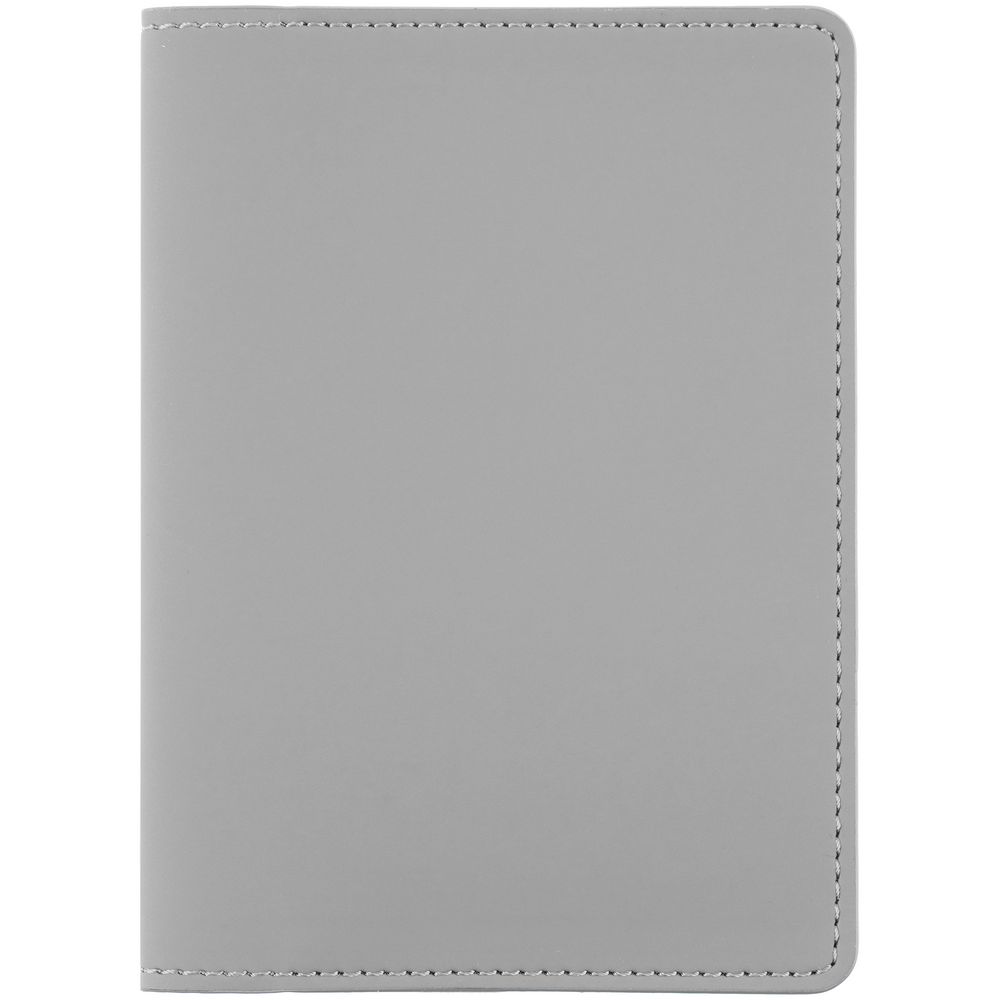 Обложка для паспорта Shall Simple, серый-1