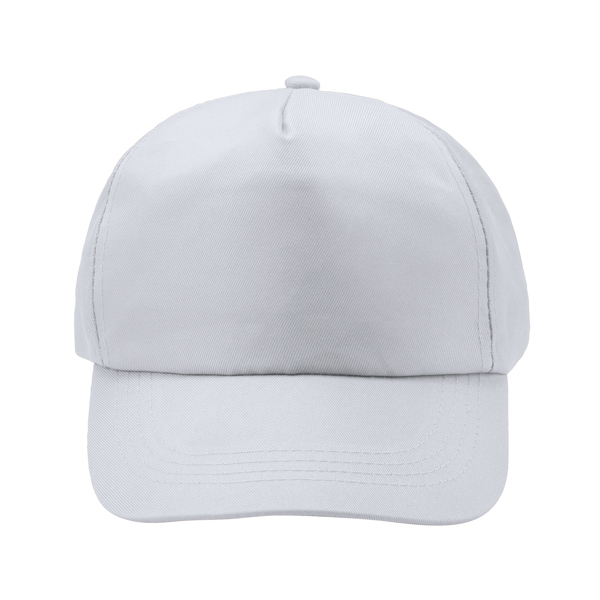 Бейсболка 4-панельная CALISTO, Белый-0