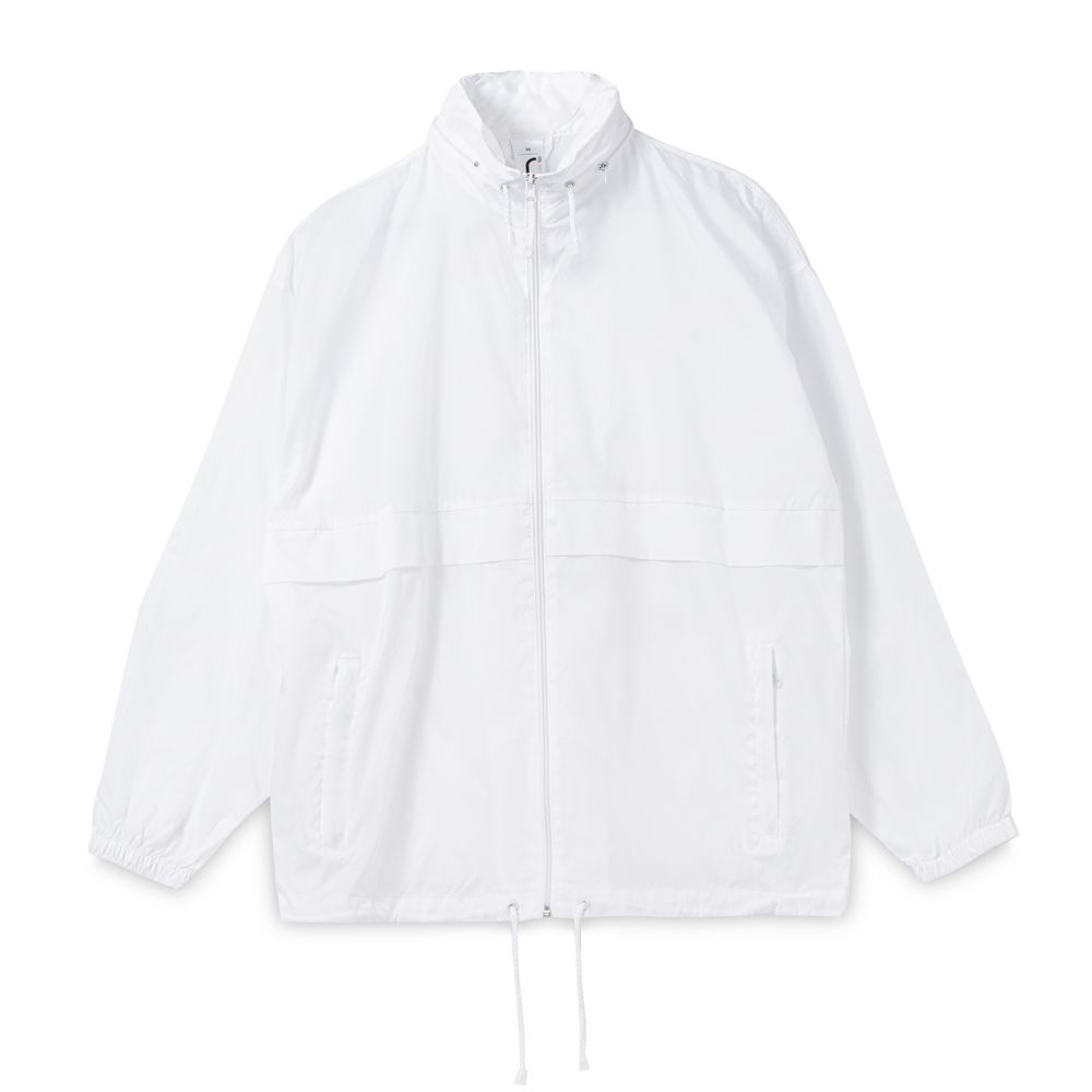 Ветровка из нейлона Surf 210, белая-0