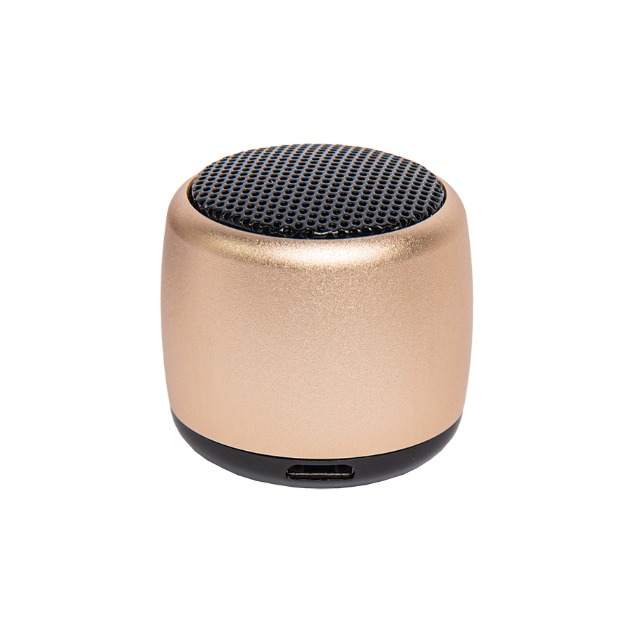 Портативная mini Bluetooth-колонка Sound Burger "Loto" золото, золотой-0