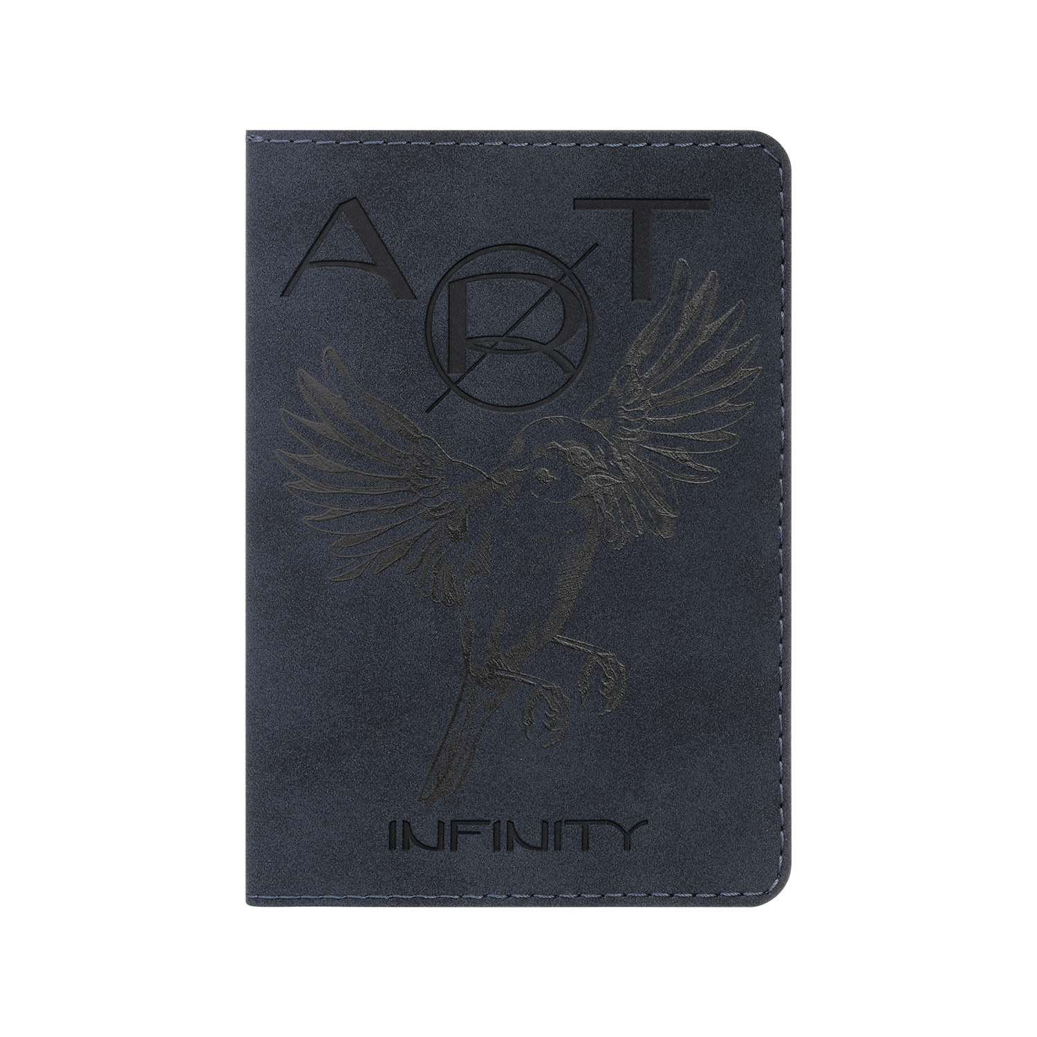 Обложка на паспорт Нуба (Nuba), синяя-5