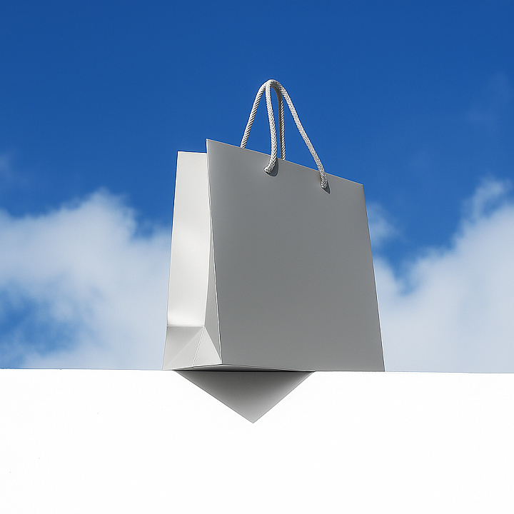 Пакет из бумаги Introduce, Серый-4