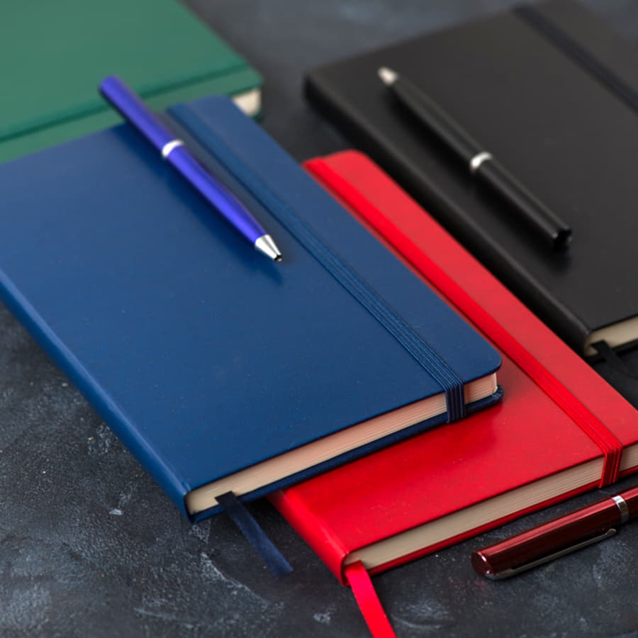 Ежедневник недатированный ELLIE, формат А5, черный-4