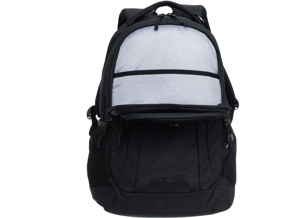 Рюкзак TORBER РАКЕТА с отделением для ноутбука 15, чёрный, полиэстер, 34 х 16,5 х 47 см, 24 л-6