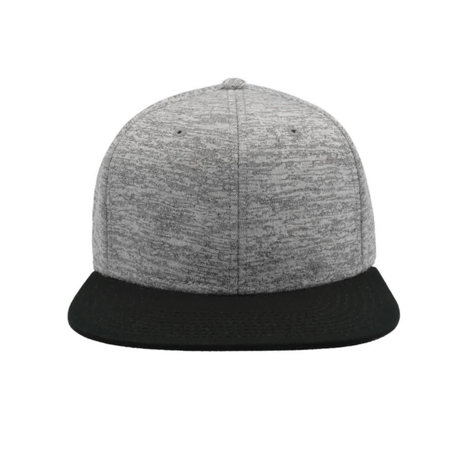 Бейсболка BOOST, 6 клиньев,  пластиковая застежка, серый, черный-3