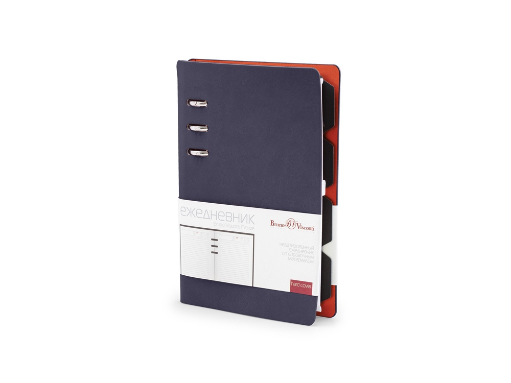 Ежедневник недатированный А5 Firenze, темно-синий navy-0