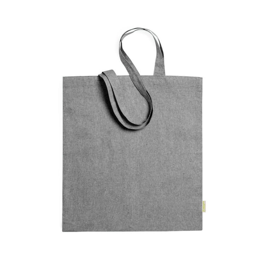 Сумка для покупок GRAKET из переработанного хлопка, черный-1